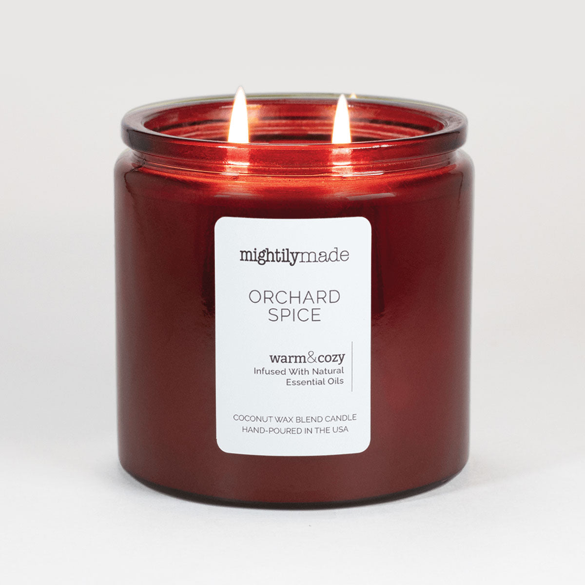 Orchard Spice Candle Lit