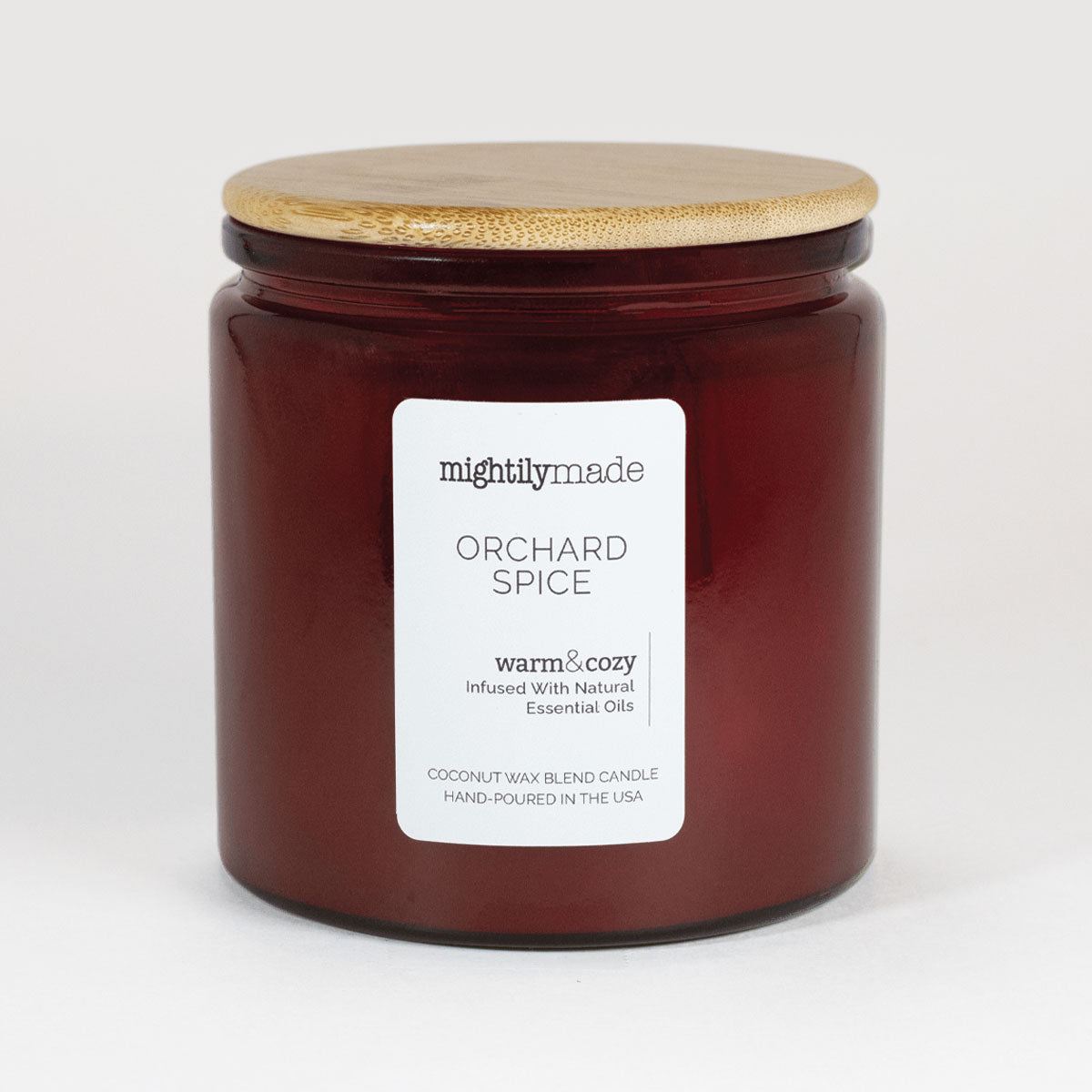 Orchard Spice Scented Coconut Wax Candle