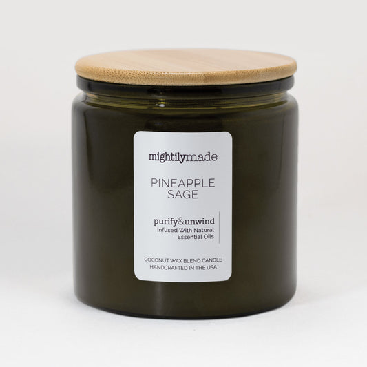 Pineapple Sage Coconut Wax Candle