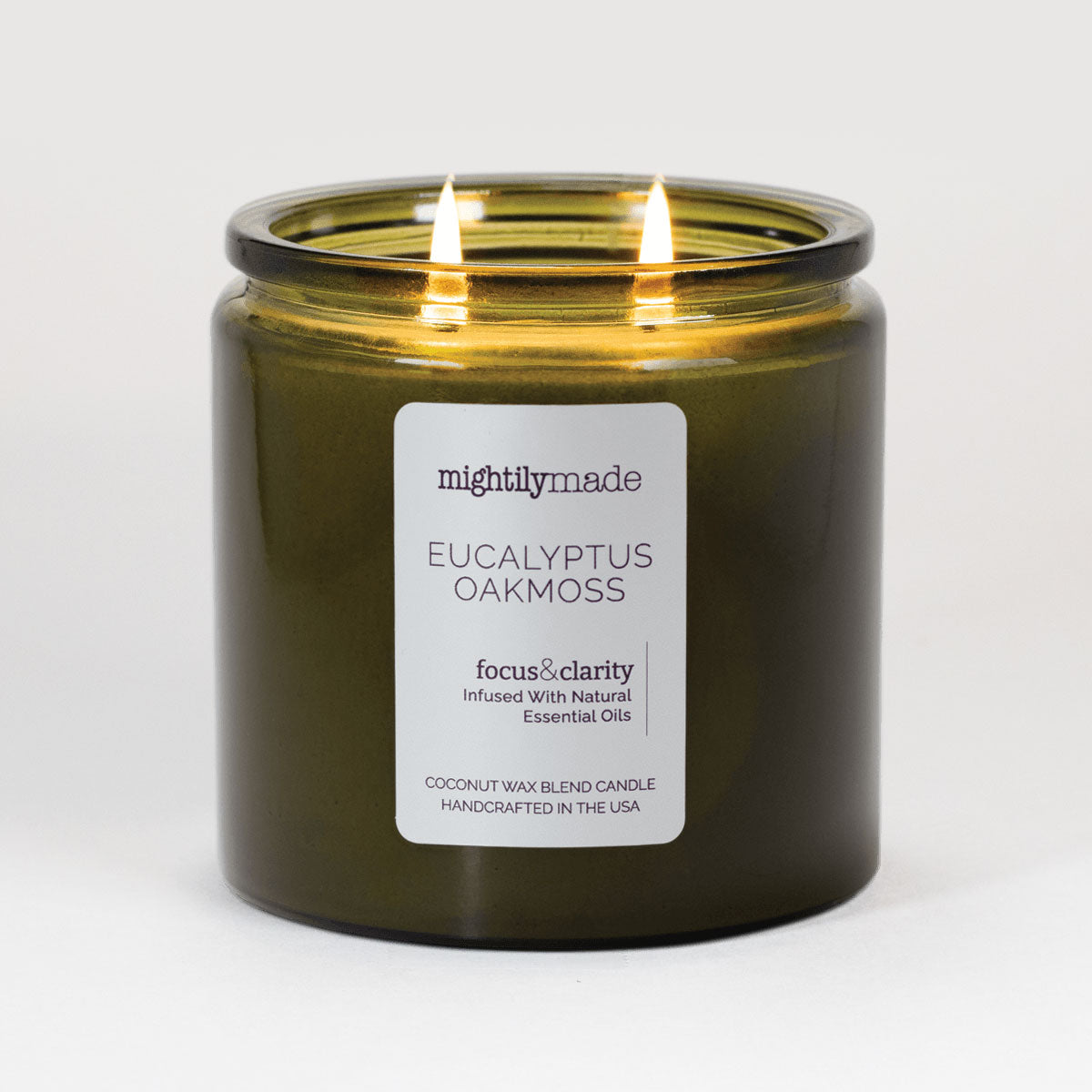 Eucalyptus Oakmoss Candle Lit