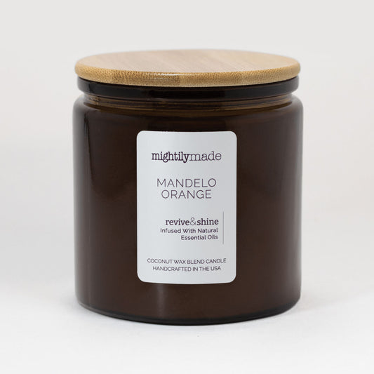 Mandelo Orange Coconut Wax Candle