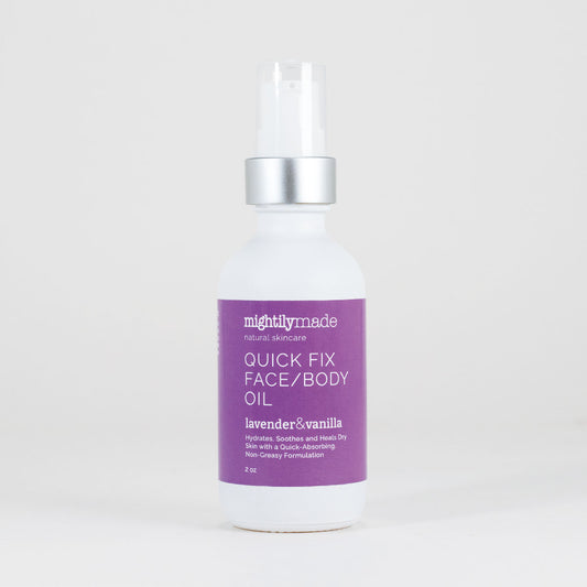 Natural Quick Fix Face/Body Oil - Lavender & Vanilla