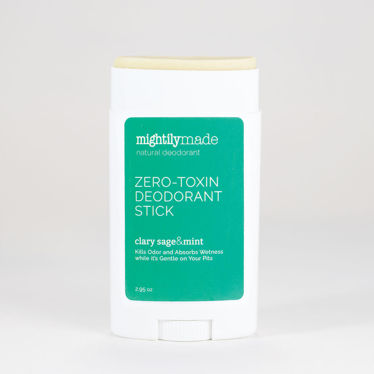 Natural Deodorant Stick - Clary Sage & Mint - Open